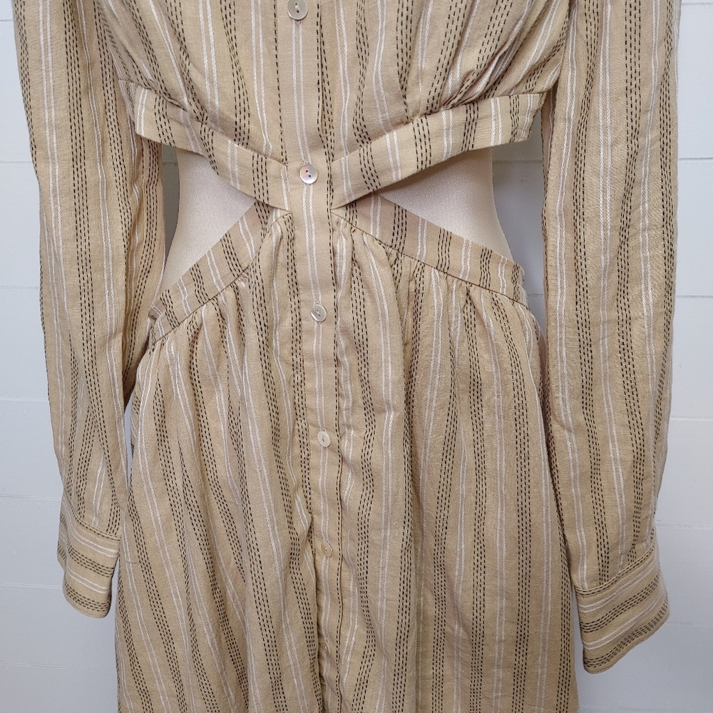 Anthropologie Significant Other cutout dress size 12 - Picture 6 of 16